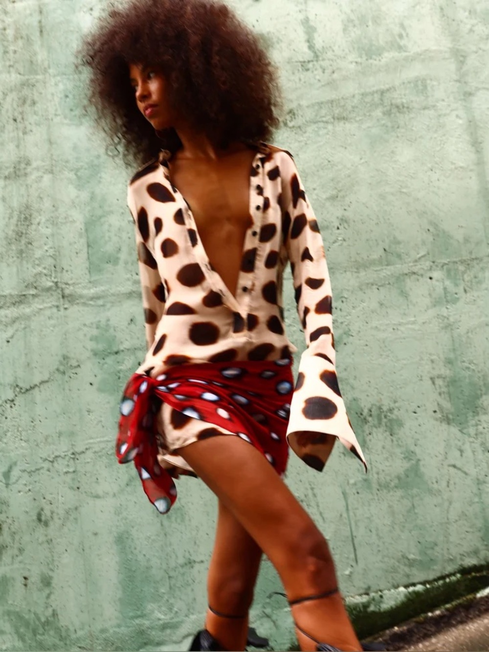 Nilah shirt  dress